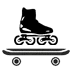 SKATES/SKATEBOARDS