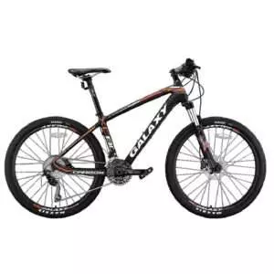 BICYCLE 24"GALAXY A5 black-orange