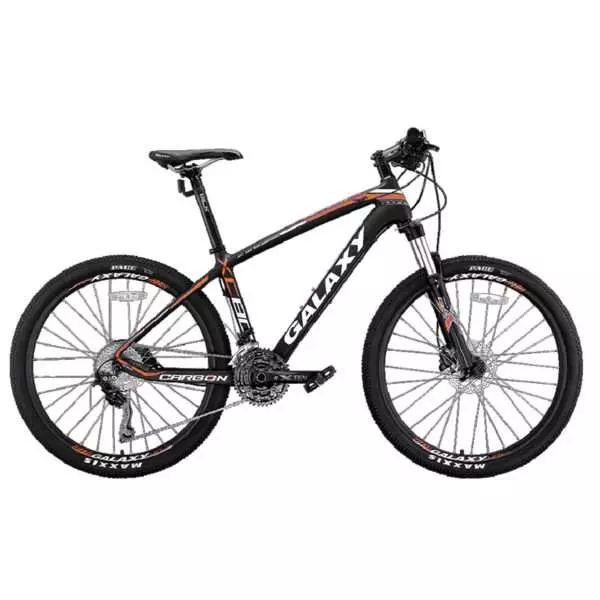 BICYCLE 24"GALAXY A5 black-orange