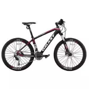 BICYCLE 24"GALAXY A5 black-orange