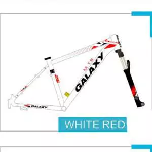 BICYCLE 24"GALAXY ML200 white-red