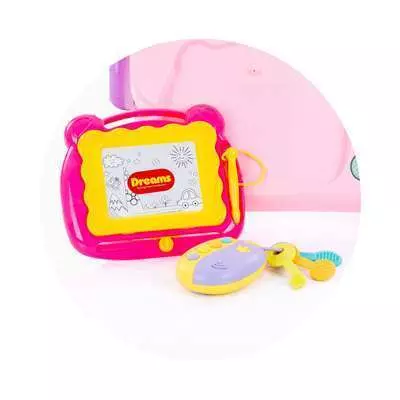 Musical baby-walky Chipolino "Funny"-pink