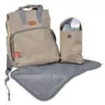 Backpack մայրիկի-պայուսակ Cangaroo Lydia-(Beige)