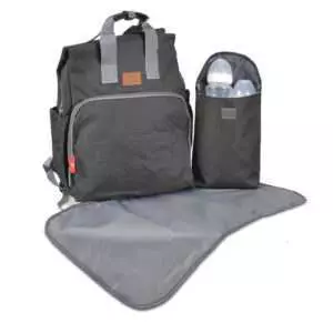 Backpack մայրիկի-պայուսակ Cangaroo Lydia-(Black)