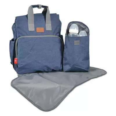 Backpack մայրիկի-պայուսակ Cangaroo Lydia-(Denim)