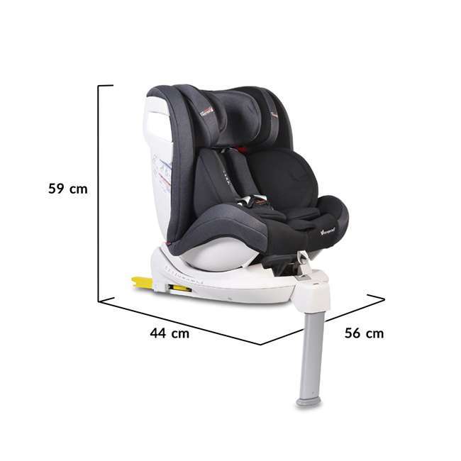 CAR-SEAT Մեքենայի-նստատեղ Cangaroo Admiral-black