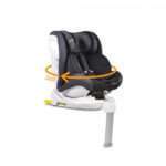 CAR-SEAT Մեքենայի-նստատեղ Cangaroo Admiral-black